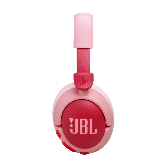 JBL Junior 470NC - Pink - Wireless over-ear noise cancelling kids headphones - Right